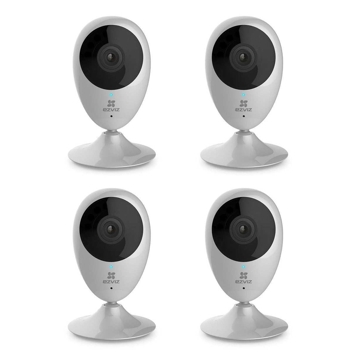 Mini O 720p HD Wi-Fi Smart Home Video Monitoring Security Surveillance Camera