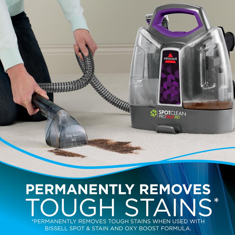 BISSELL SpotClean ProHeat Pet Portable Carpet Cleaner, 6119W