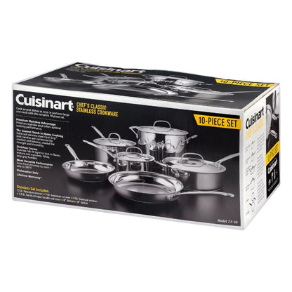 Cuisinart Chef's Classic Stainless Cookware - 10 Piece, 10.0 PIECE(S)