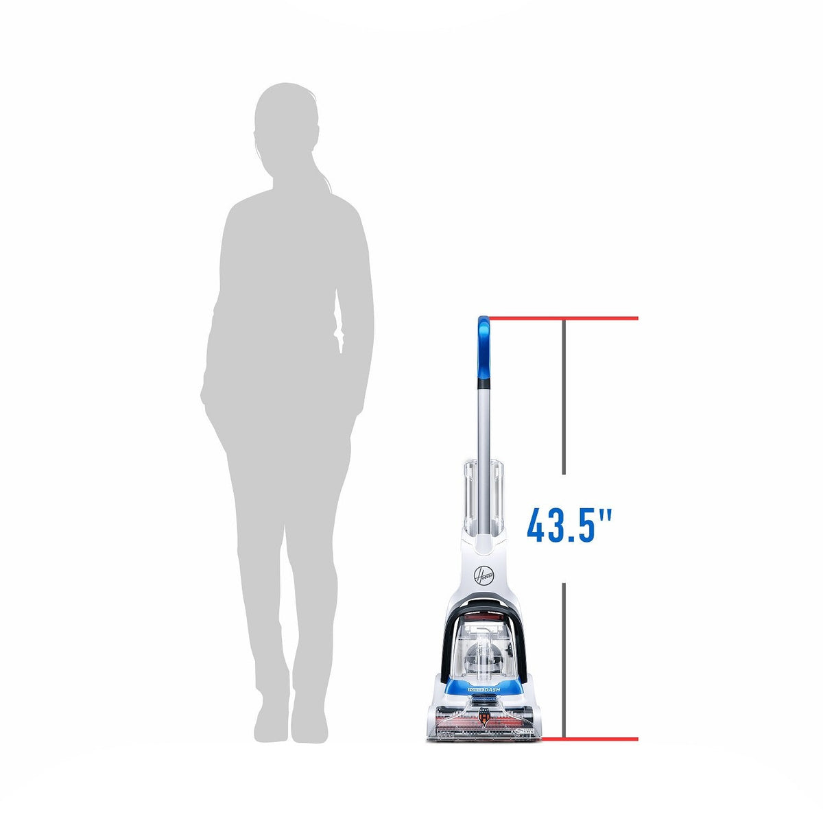 Hoover Power Dash Pet Carpet Cleaner, FH50700
