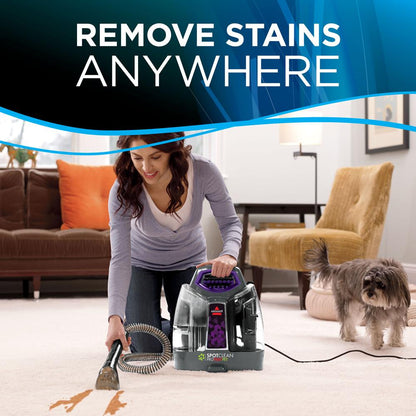 BISSELL SpotClean ProHeat Pet Portable Carpet Cleaner, 6119W