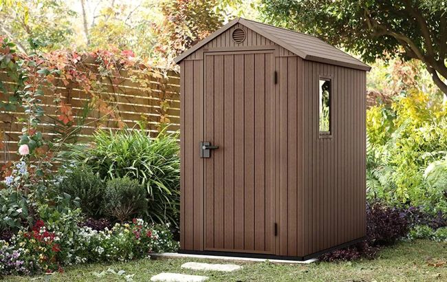 Darwin Shed 6x4ft - Brown