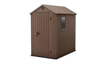 Darwin Shed 6x4ft - Brown