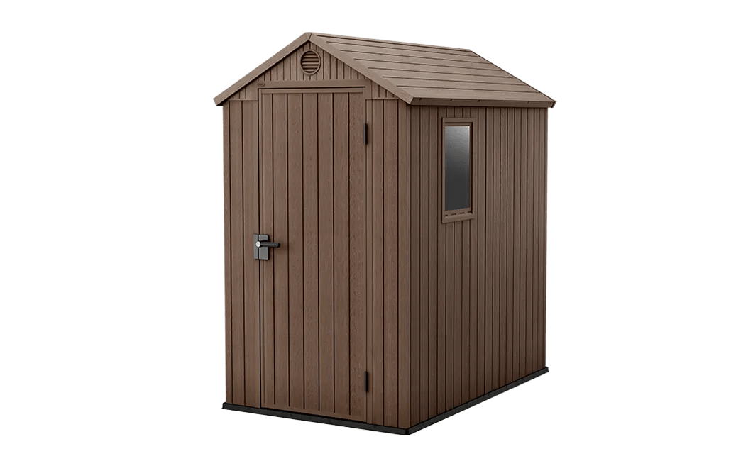 Darwin Shed 6x4ft - Brown